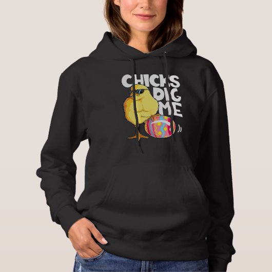 Bunny Eggs Junting Family Match Osterfest Girl Hoodie (Vorderseite)