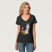 Bunny Eggs Kostüme Mens Mäuse Kinder Niedlich Katz T-Shirt (Vorderseite Vollansicht)