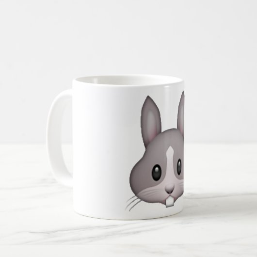 Bunny - Emoji Kaffeetasse (Vorderseite Links)