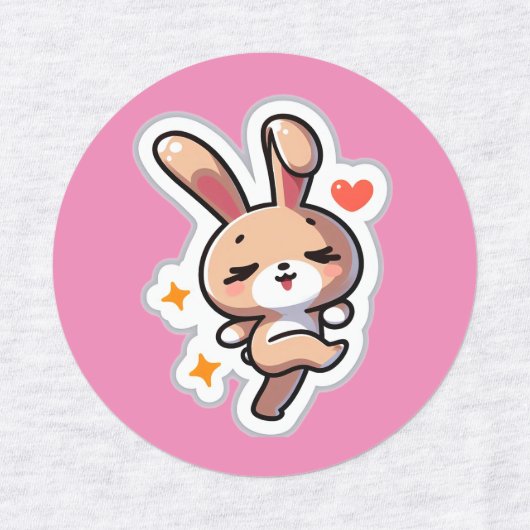 Bunny Etiketten (Design 2)