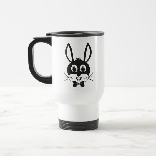 Bunny Face Boy-32886 Reisebecher (Links)