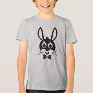 Bunny Face Boy-32886 Tri-Blend Shirt