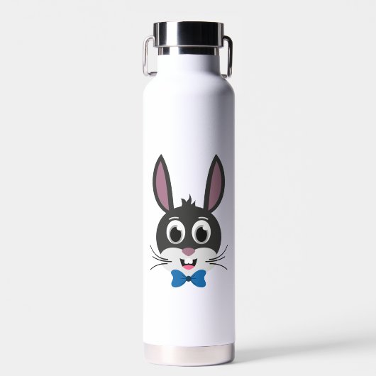Bunny Face Boy-32886 Trinkflasche (Vorne)