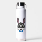 Bunny Face Boy-32886 Trinkflasche (Rückseite)