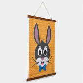 Bunny Face Boy-32886 Wandteppich Mit Holzrahmen (Gewinkelt)