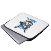 Bunny Face Bruh Meme Funny Sprichwort Bro Gruß Eas Laptopschutzhülle (Vorne Knopf)