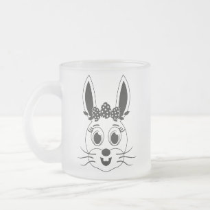 Bunny Face Girl-32885 Mattglastasse