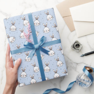 Bunny Face Oaster Wrapping Paper - Niedlich & fest Geschenkpapier