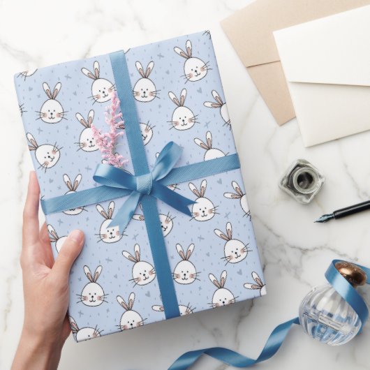 Bunny Face Oaster Wrapping Paper - Niedlich & fest Geschenkpapier (Schenken)