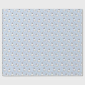 Bunny Face Oaster Wrapping Paper - Niedlich & fest Geschenkpapier (Flach)