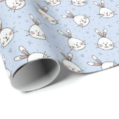 Bunny Face Oaster Wrapping Paper - Niedlich & fest Geschenkpapier (Rolleneckpunkt)
