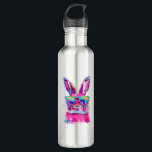 Bunny Face with Tie Dye Glasses Happy Easter Day M Edelstahlflasche<br><div class="desc">Bunny Face with Tie Dye Glasses Happy Easter Day Men Boy Kid T-Shirt</div>