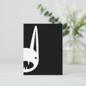 BUNNY FACES POSTKARTE (Stehend Vorderseite)