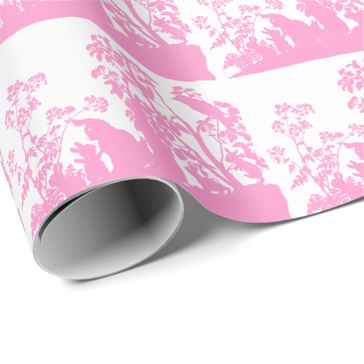 Bunny Family Geschenkpapier (Rolleneckpunkt)