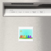 Bunny Family Magnet (In Situ (Geschirrspüler))