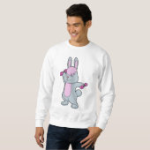 Bunny Fitness Dumbell Sweatshirt (Vorne ganz)
