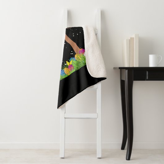 Bunny Flamingo Oster 2021 | Niedliche Flamingo Lie Sherpadecke (Beispiel)