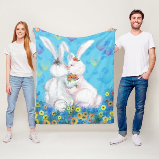 Bunny Fleece Blanket - Umarmung (Beispiel)