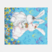 Bunny Fleece Blanket - Umarmung (Vorderseite (Horizontal))
