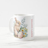 Bunny & Floral Egg Kaffeetasse (Vorderseite Links)