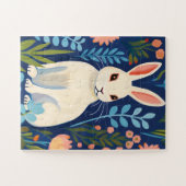 Bunny Floral Puzzle (Horizontal)