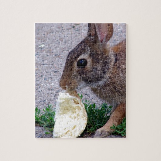 Bunny Found Brot Puzzle (Vertikal)