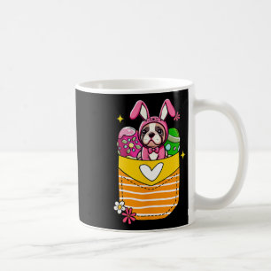 Bunny French Bulldog Osterschokolade Eier Innen Kaffeetasse
