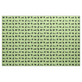 Bunny Frenzy Fabric (Light Green) Stoff (Fat Quarter (45,7 x 55,9 cm))