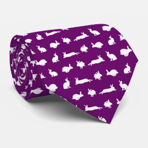 Bunny Frenzy Krawatte (Fuschia)