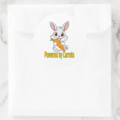 Bunny Fuel Runder Aufkleber (Tasche)