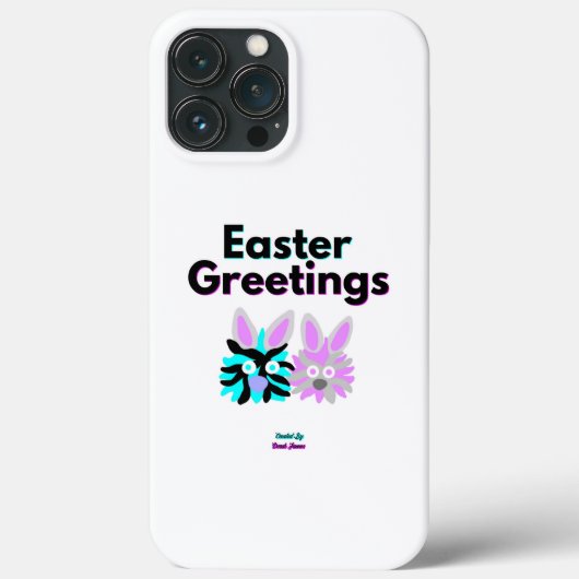 Bunny Fuzzies Apple iPhone 13 Pro Max Fall Case-Mate iPhone Hülle (Rückseite)