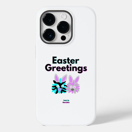 Bunny Fuzzies Apple iPhone 14 Pro Fall Case-Mate iPhone Hülle (Rückseite)