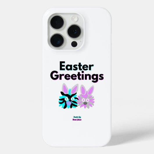 Bunny Fuzzies Apple iPhone 15 Pro Fall Case-Mate iPhone Hülle (Rückseite)