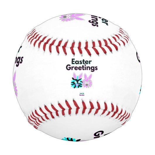 Bunny Fuzzies Baseball (Vorderseite)