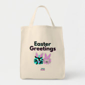 Bunny Fuzzies Grocero Tragetasche (Vorne)