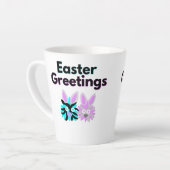 Bunny Fuzzies Kleine Latte Tasse (Linke Ecke)