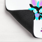 Bunny Fuzzies Mouse Pad Mousepad (Ecke)