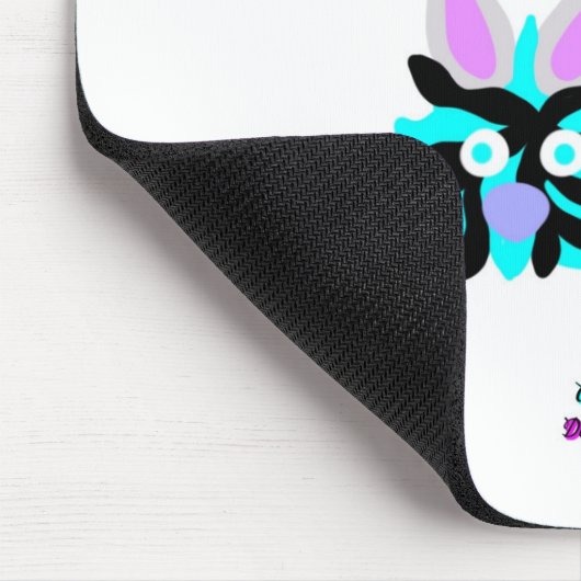 Bunny Fuzzies Mouse Pad Mousepad (Ecke)