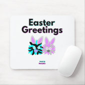 Bunny Fuzzies Mouse Pad Mousepad (Mit Mouse)