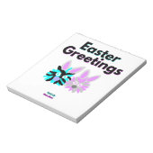 Bunny Fuzzies Notepad Notizblock (Rotiert)