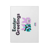 Bunny Fuzzies Notepad Notizblock (Rotiert)