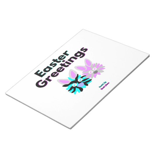 Bunny Fuzzies Notepad Notizblock (angewinkelt)