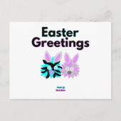 Bunny Fuzzies Postcard Postkarte (Vorderseite)