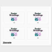 Bunny Fuzzies Rectangle Sticker (Blatt)