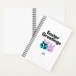 Bunny Fuzzies Spiral Notebook (14 cm x 21,6 cm) Notizblock