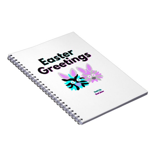 Bunny Fuzzies Spiral Notebook Notizblock (Rechte Seite)