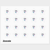 Bunny Fuzzies Star Sticker (Blatt)