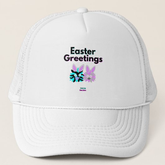 Bunny Fuzzies Trucker Hat Truckerkappe (Vorderseite)