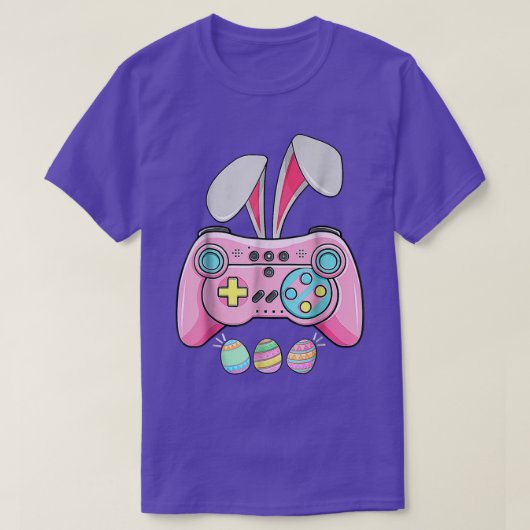 Bunny Gaming Controller Video Game Lover, Gamer Eu T-Shirt (Design vorne)