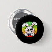 Bunny Gaming Ostereier Jagd Videospiel Kontrolle Button (Vorne & Hinten)